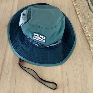 Billabong Teal and Navy Adventure Hat